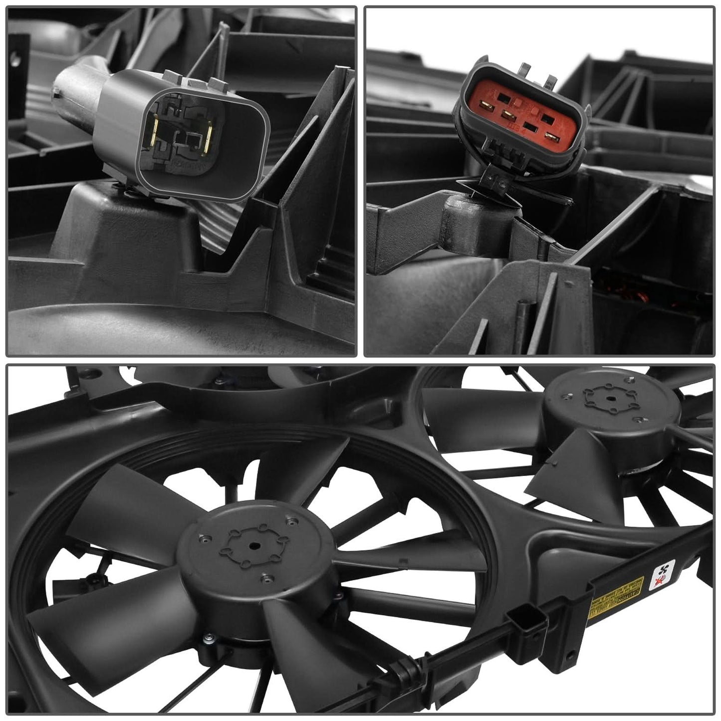 2019-2023 Chevrolet Silverado GMC Sierra 1500 OE Style Radiator Fan