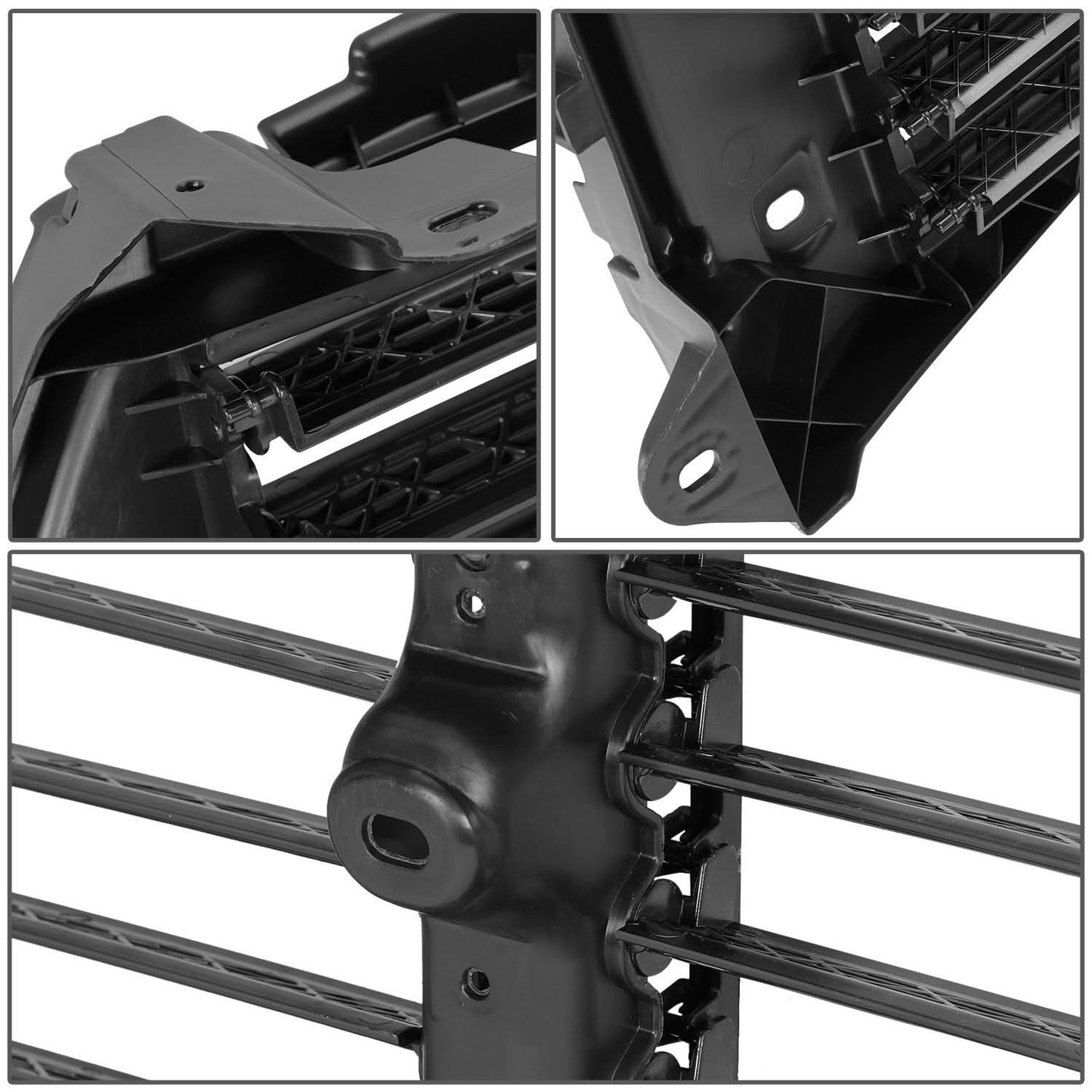 2015-2020 Ford F-150 OE Style Radiator Shutter Assembly Matte Black