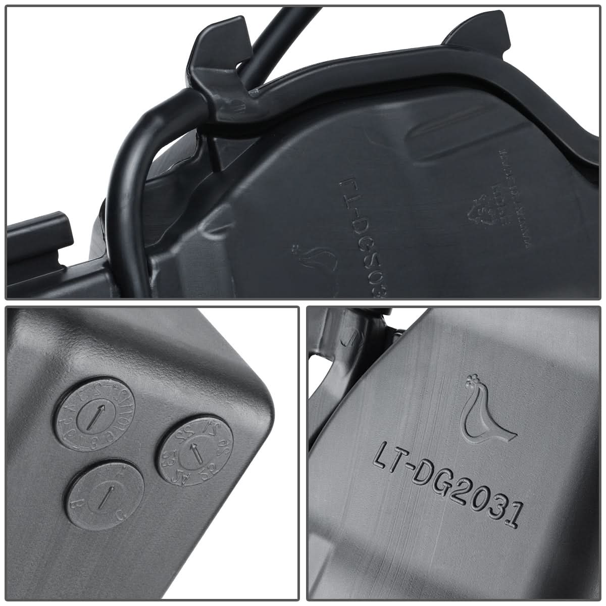 09-22 Dodge Ram Coolant Recovery Tank White