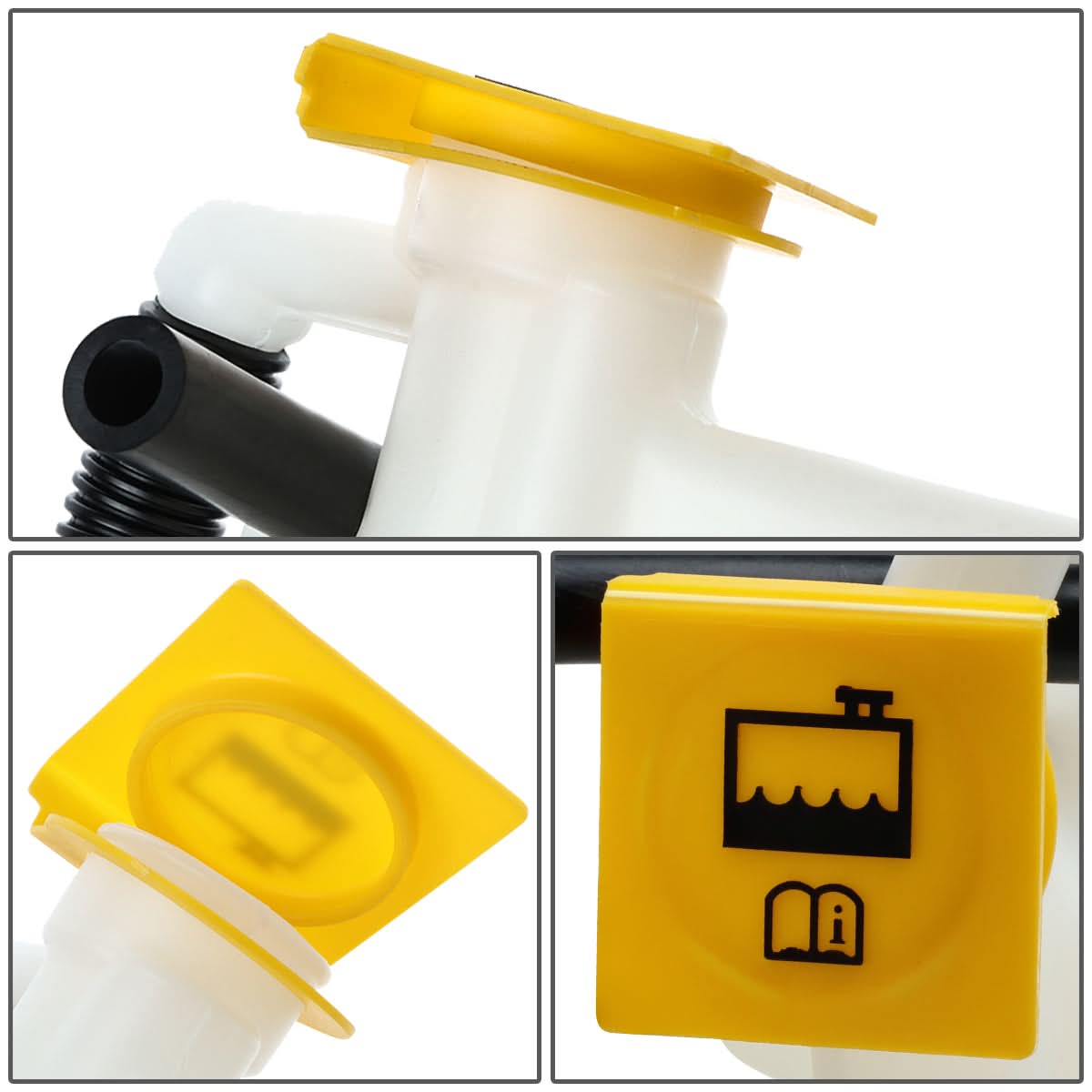 11-22 Dodge Durango Coolant Recovery Tank White