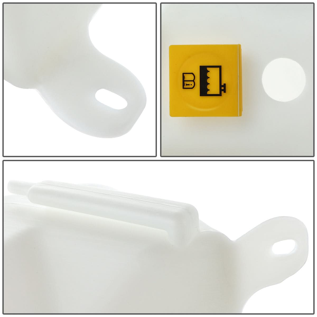 97-98 Jeep Grand Cherokee Coolant Recovery Tank - White