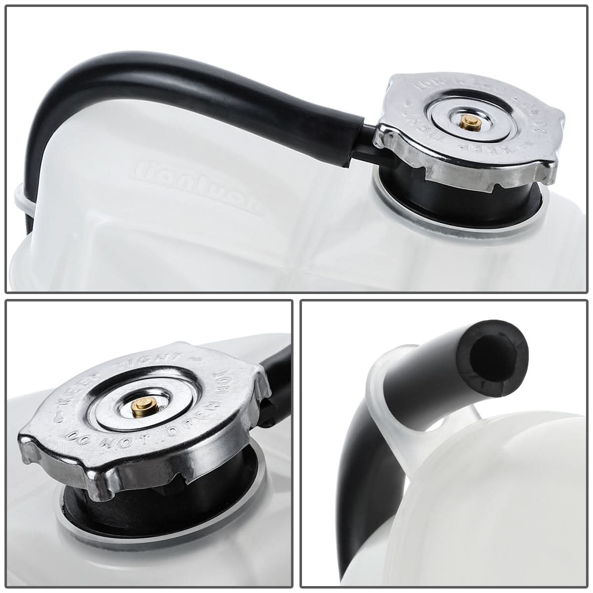 2014-2015 Jeep Grand Cherokee 3.0L Diesel Coolant Recovery Tank - White