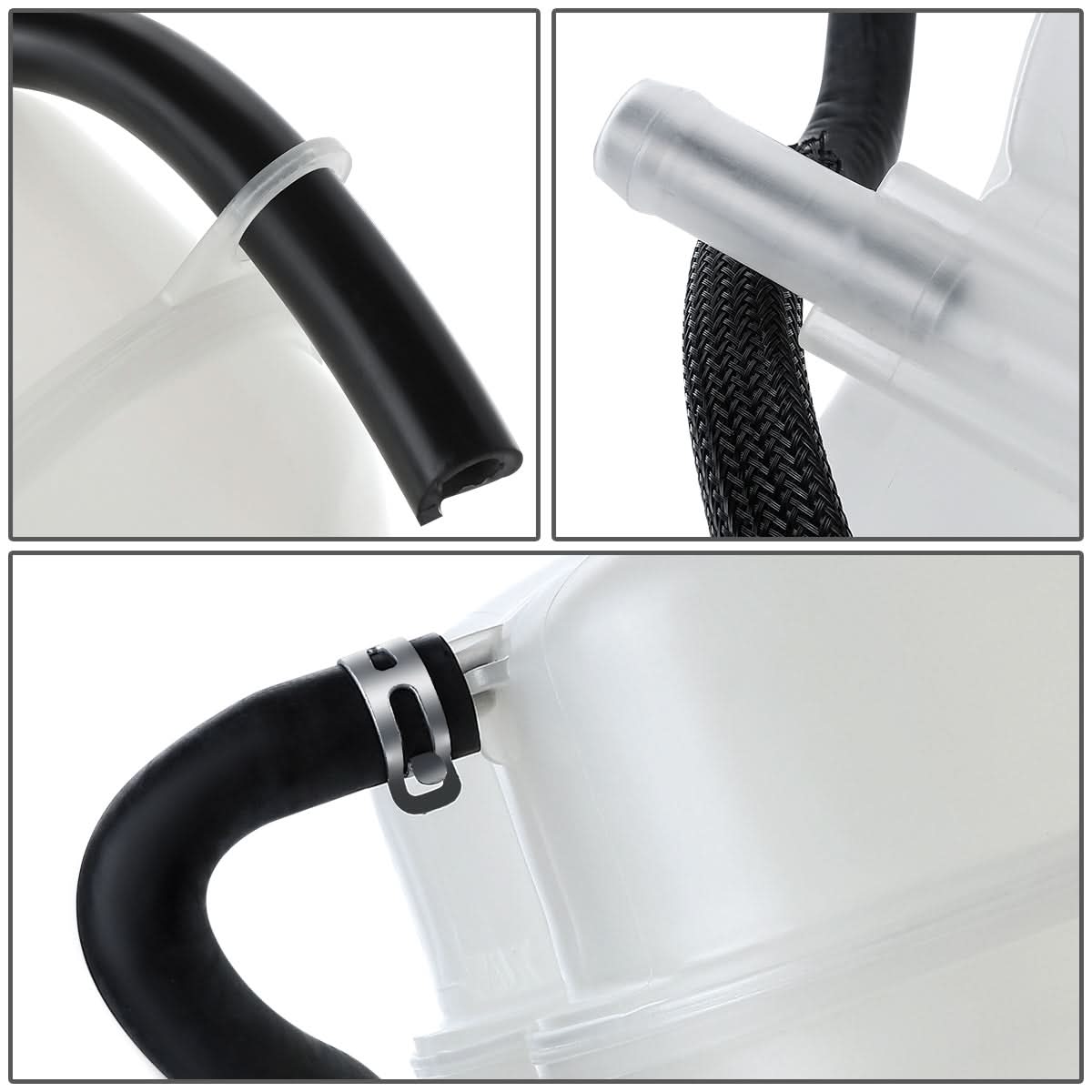 2014-2015 Jeep Grand Cherokee 3.0L Diesel Coolant Recovery Tank - White