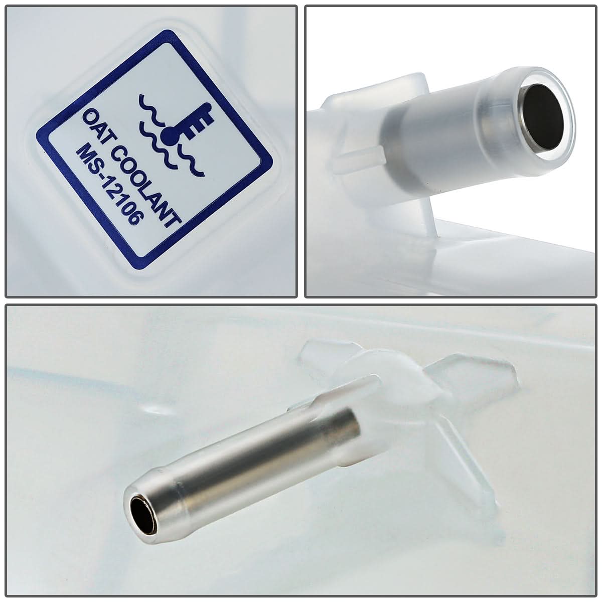 2013-2016 Dodge Dart Coolant Recovery Tank - White