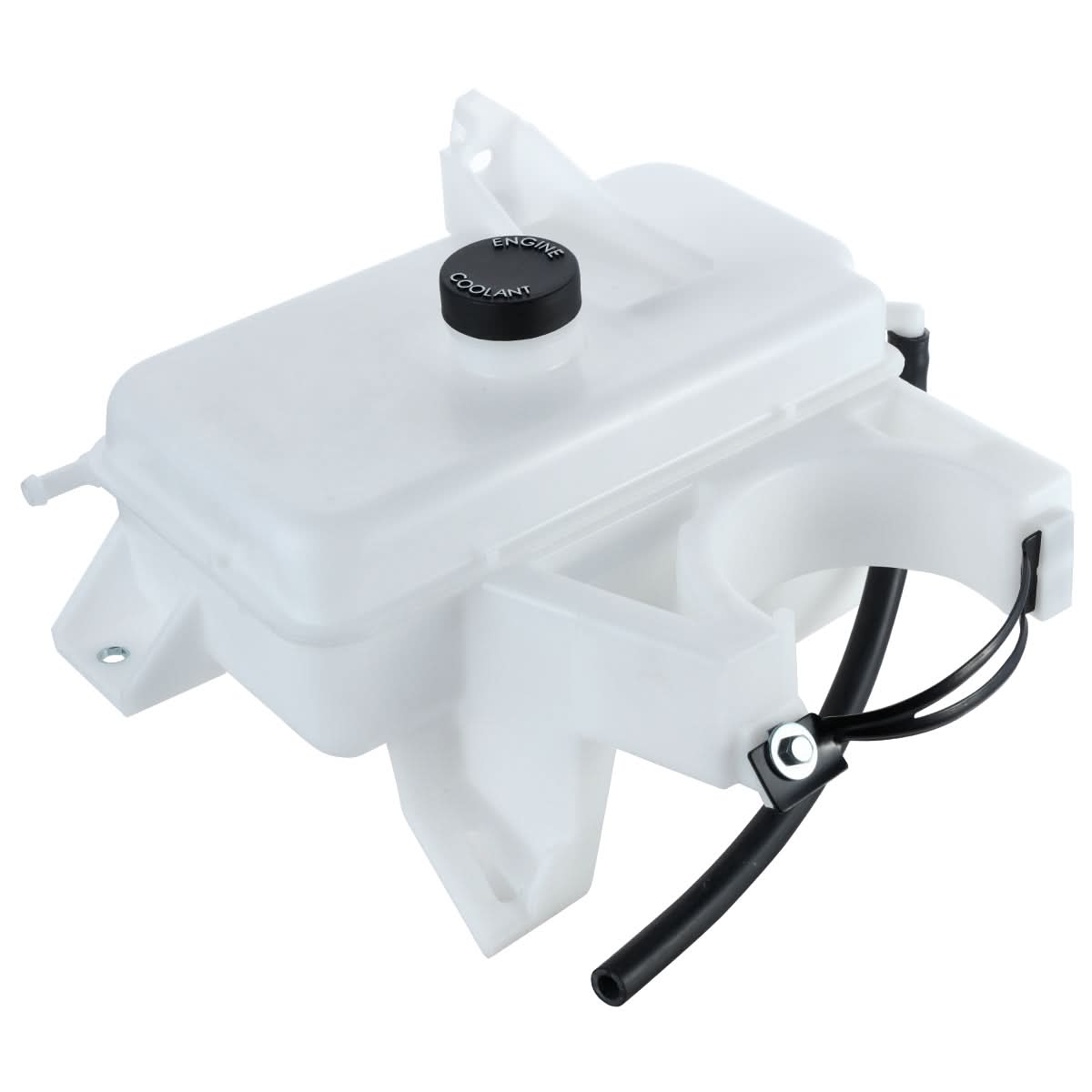 02-09 Chevrolet Trailblazer Coolant Recovery Tank - White