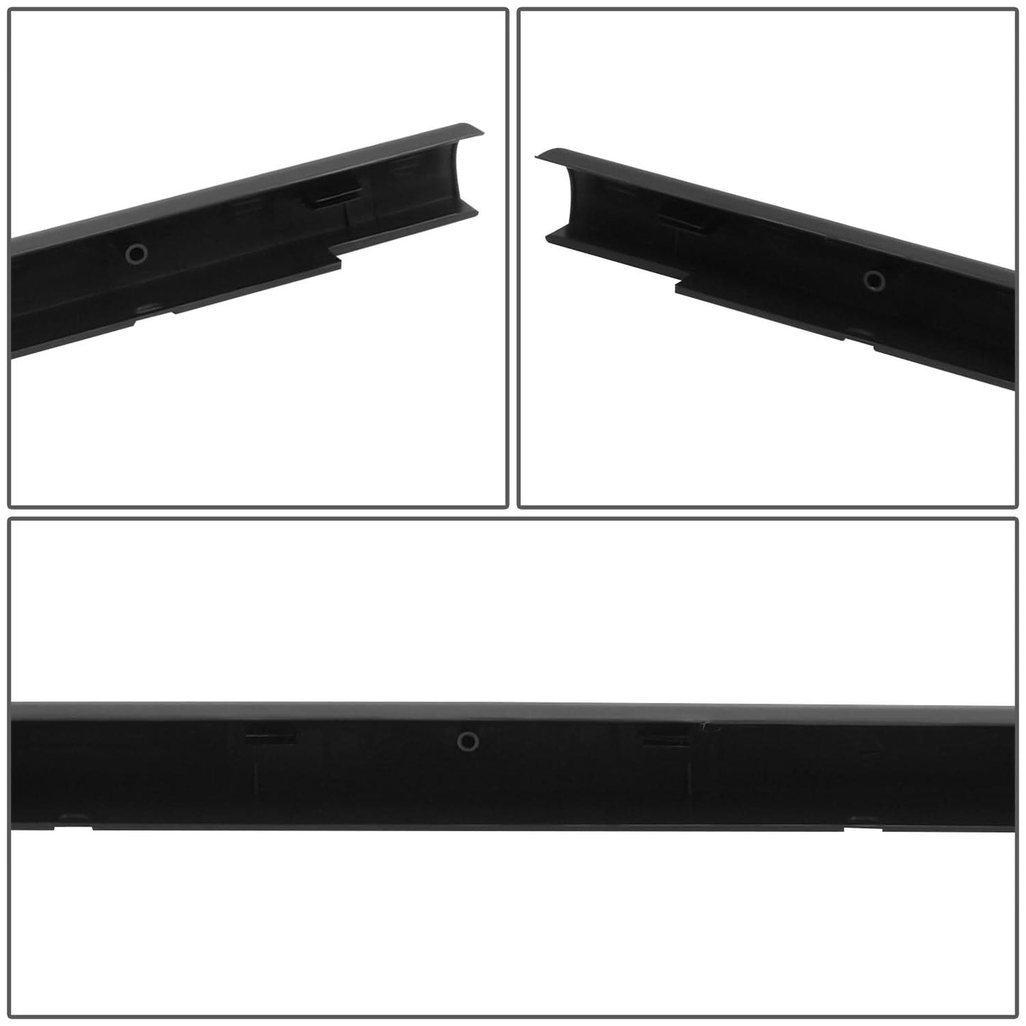 2002-2006 Ford F250/F350 Super Duty Tailgate Molding Black