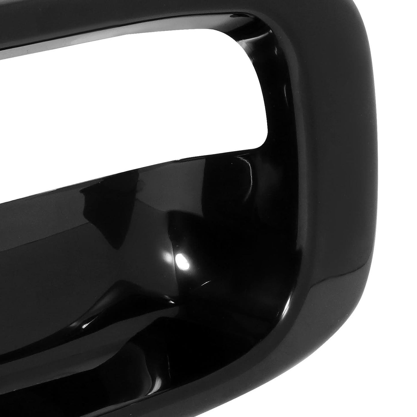 99-07 Silverado Sierra Door Handle Covers Smooth Black ABS