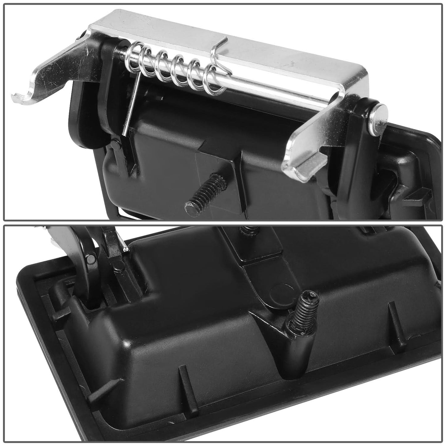 91-96 Dodge Dakota Door Handle Covers - Textured Black ABS