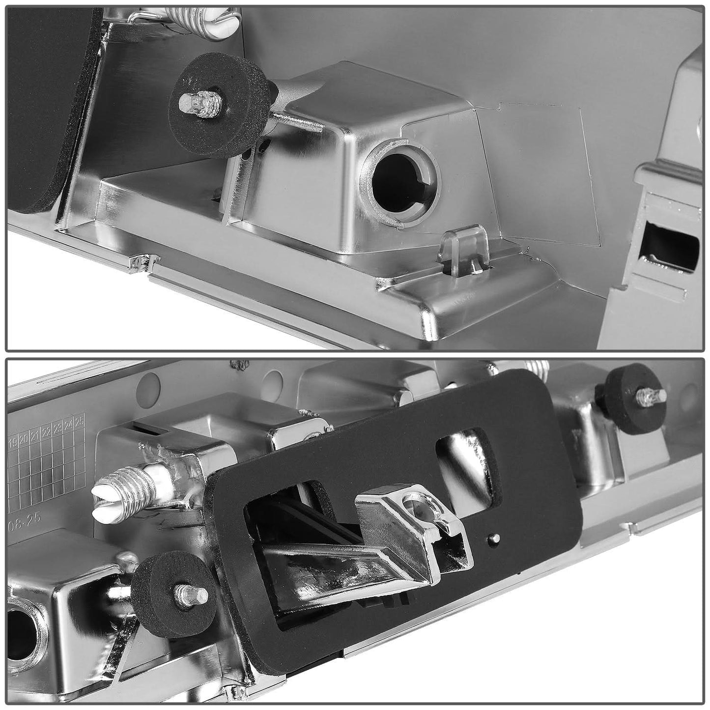 2007-2011 Dodge Nitro Chrome Door Handle Covers ABS