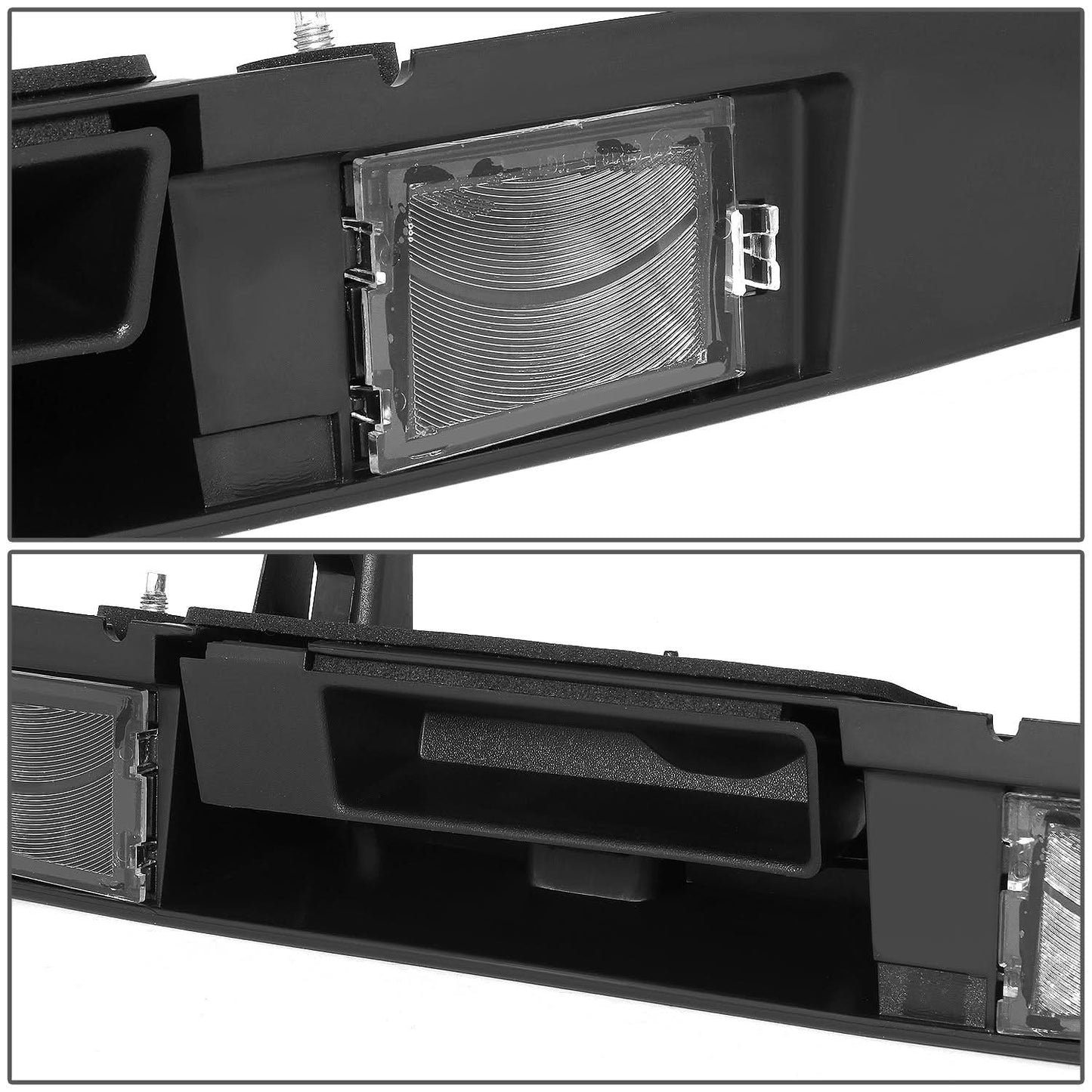 2007-2011 Dodge Nitro Door Handle Covers - Textured Black ABS