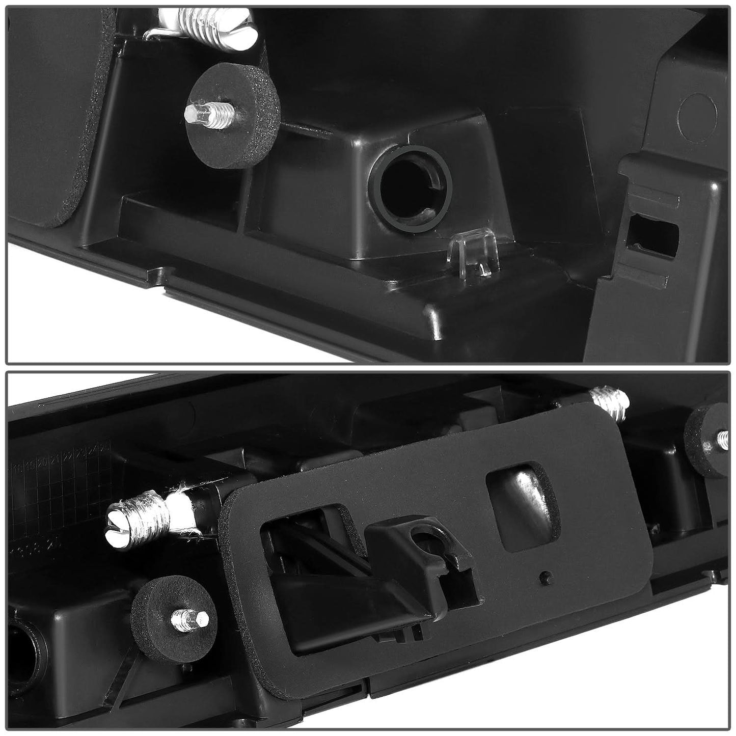 2007-2011 Dodge Nitro Door Handle Covers - Textured Black ABS