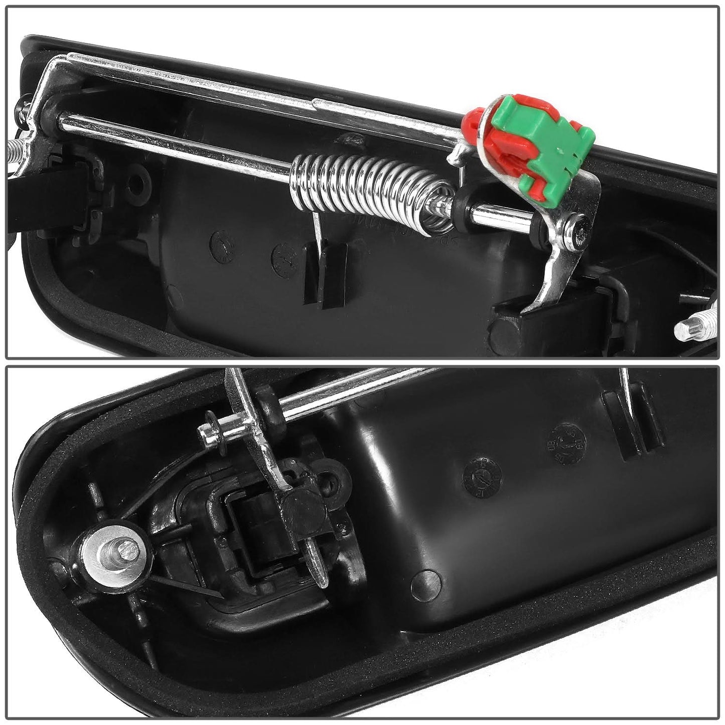 1999-2004 Jeep Grand Cherokee Smooth Black Door Handle Covers ABS