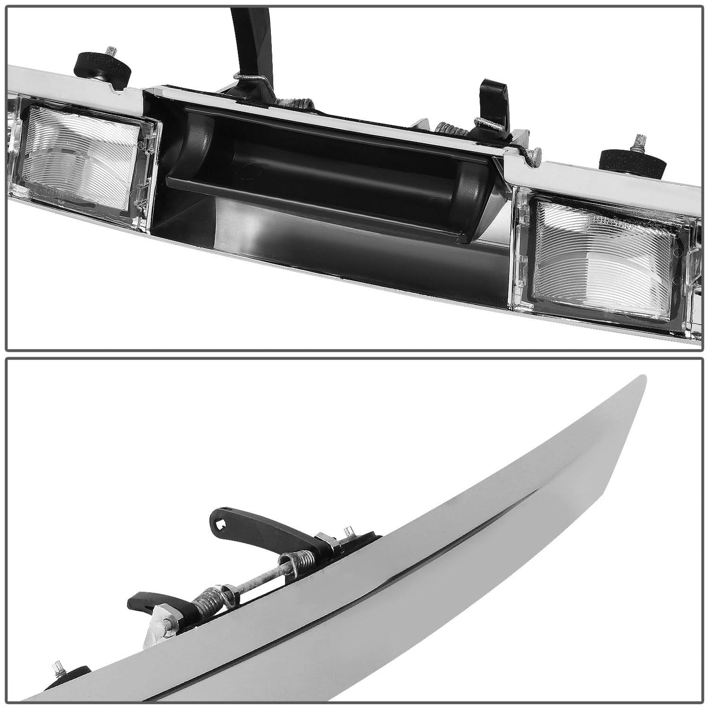 05-10 Jeep Grand Cherokee Chrome Door Handle Covers w/ Camera Hole ABS