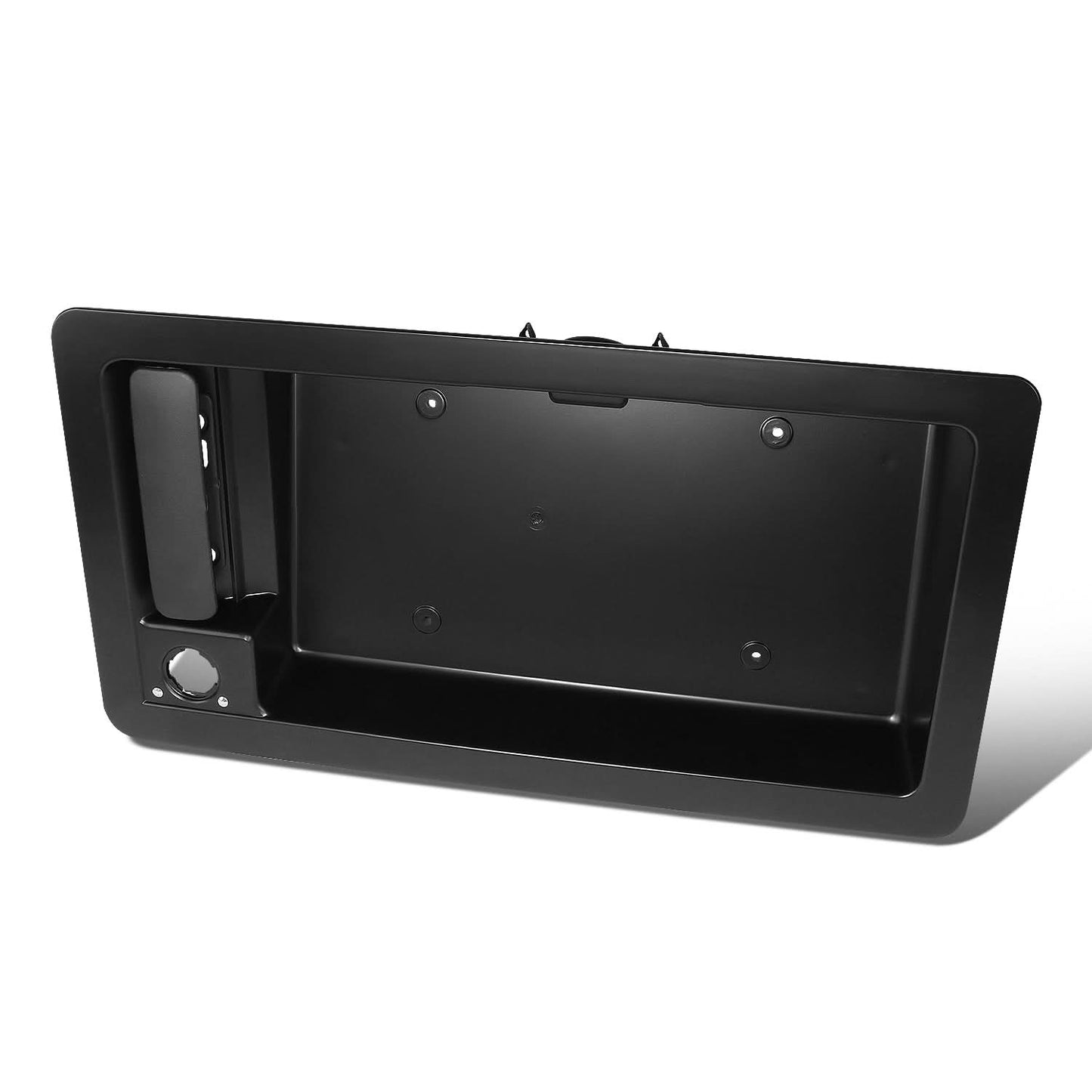 1992-2008 Ford E-Series Door Handle Covers - Smooth Black ABS