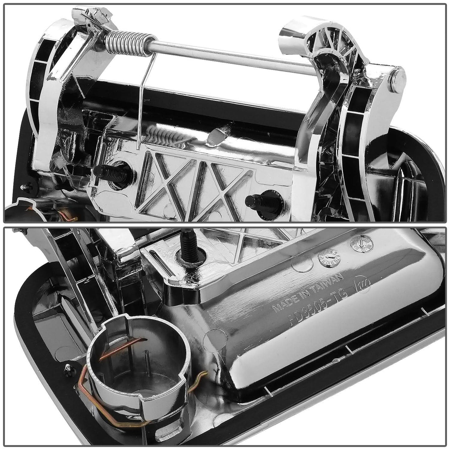 04-15 Ford F-150/F-250/F-350/F-450 Door Handle Covers Chrome ABS