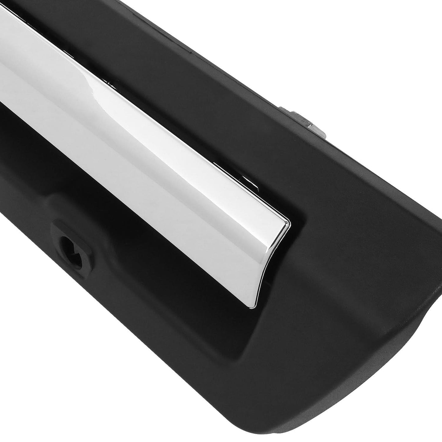 2015-2020 Ford F-150 Smooth Black Chrome Door Handle Covers ABS