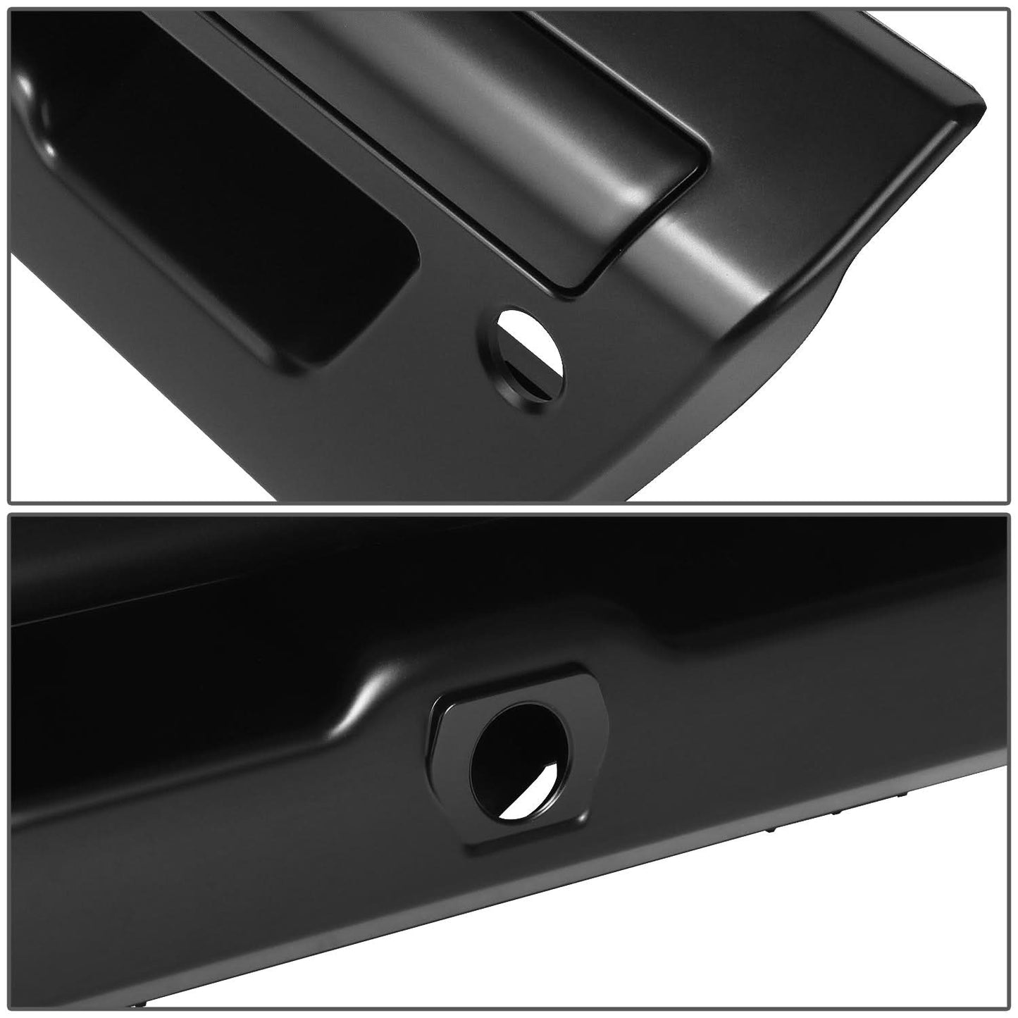 2015-2020 Ford F-150 Door Handle Covers - Smooth Black ABS