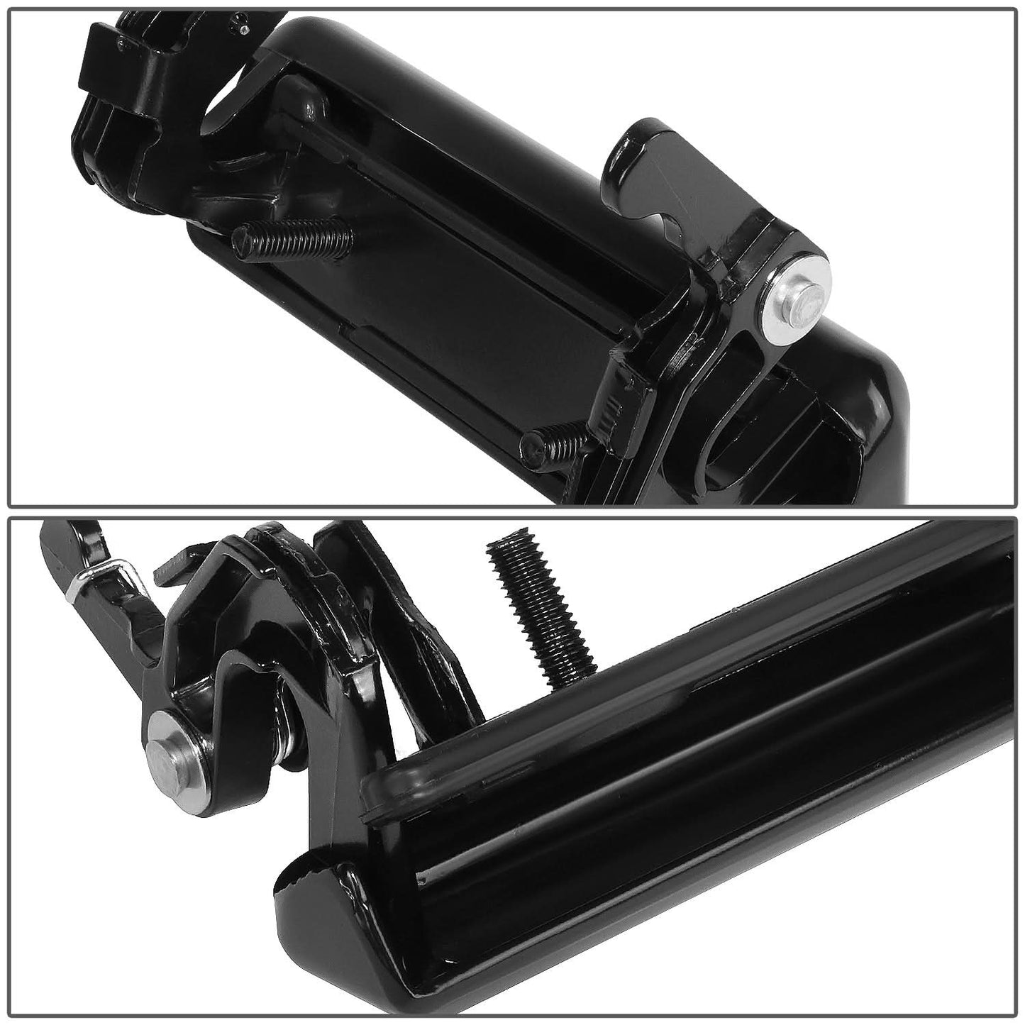 92-97 Ford F-150 Smooth Black Door Handle Covers ABS