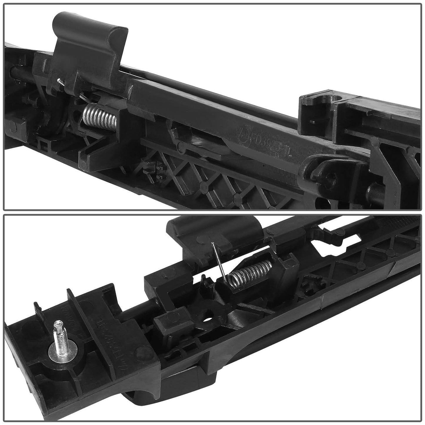 04-07 Ford Freestar Door Handle Covers Primered Black ABS