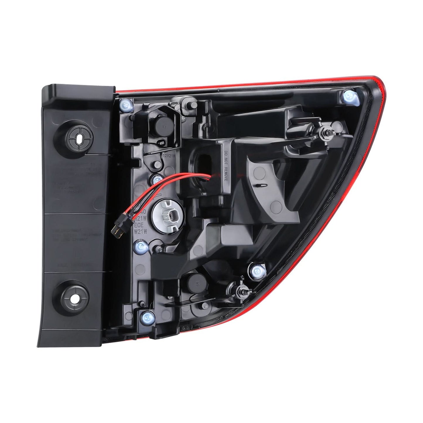 2016-2018 Honda Pilot OE Style Tail Lights - Chrome Housing