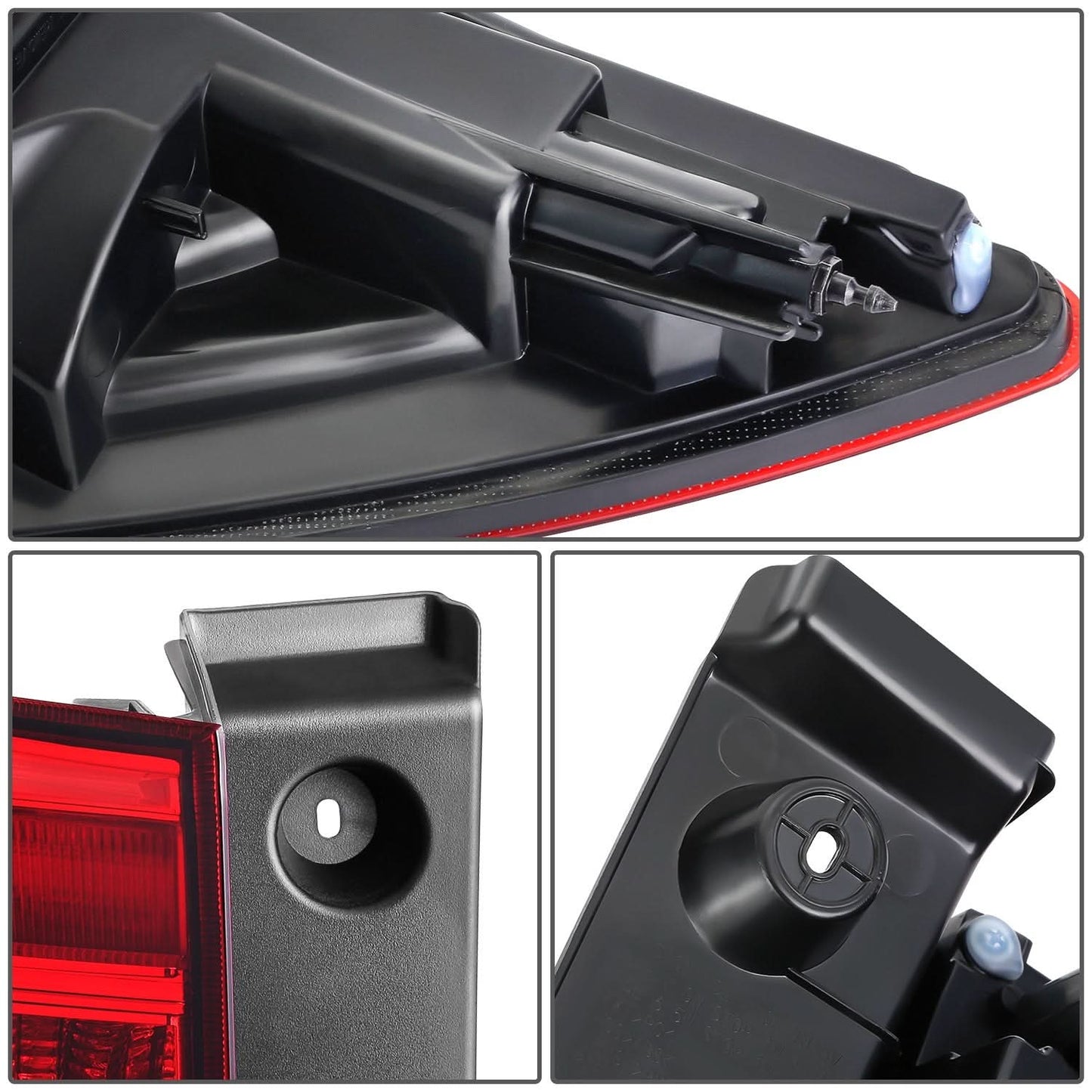 2016-2018 Honda Pilot OE Style Tail Lights - Chrome Housing