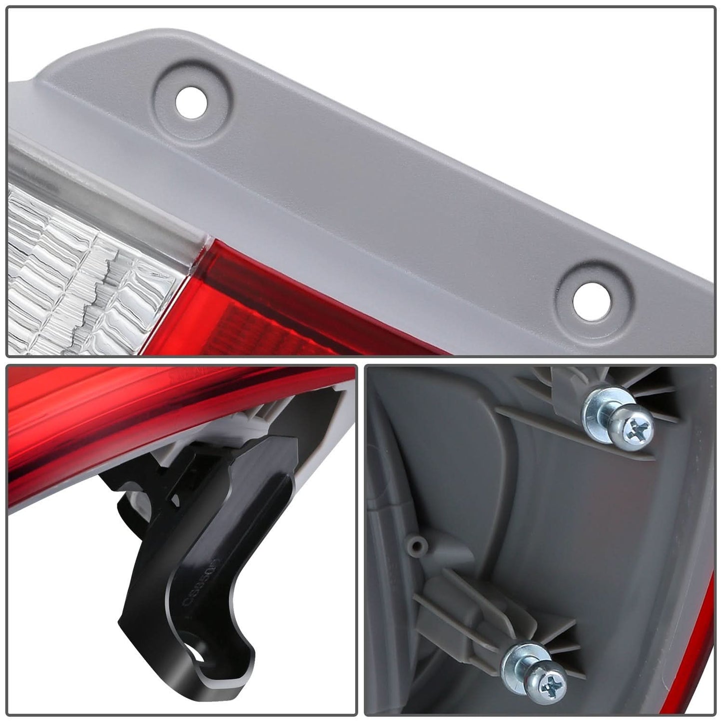 2011-2013 Dodge Durango OE Style Outer Tail Light - Chrome Housing Left