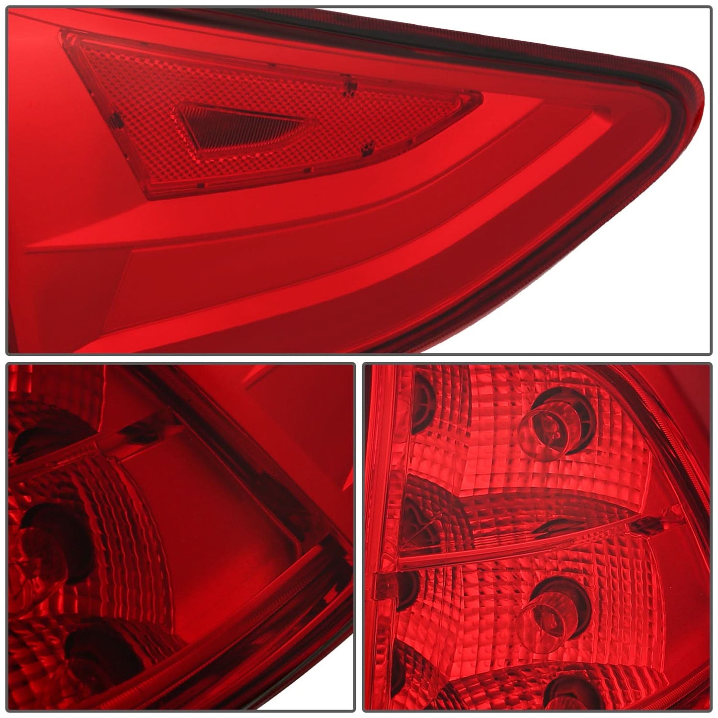 2018-2023 Honda Odyssey OE Style Tail Light - Red/Clear Lens