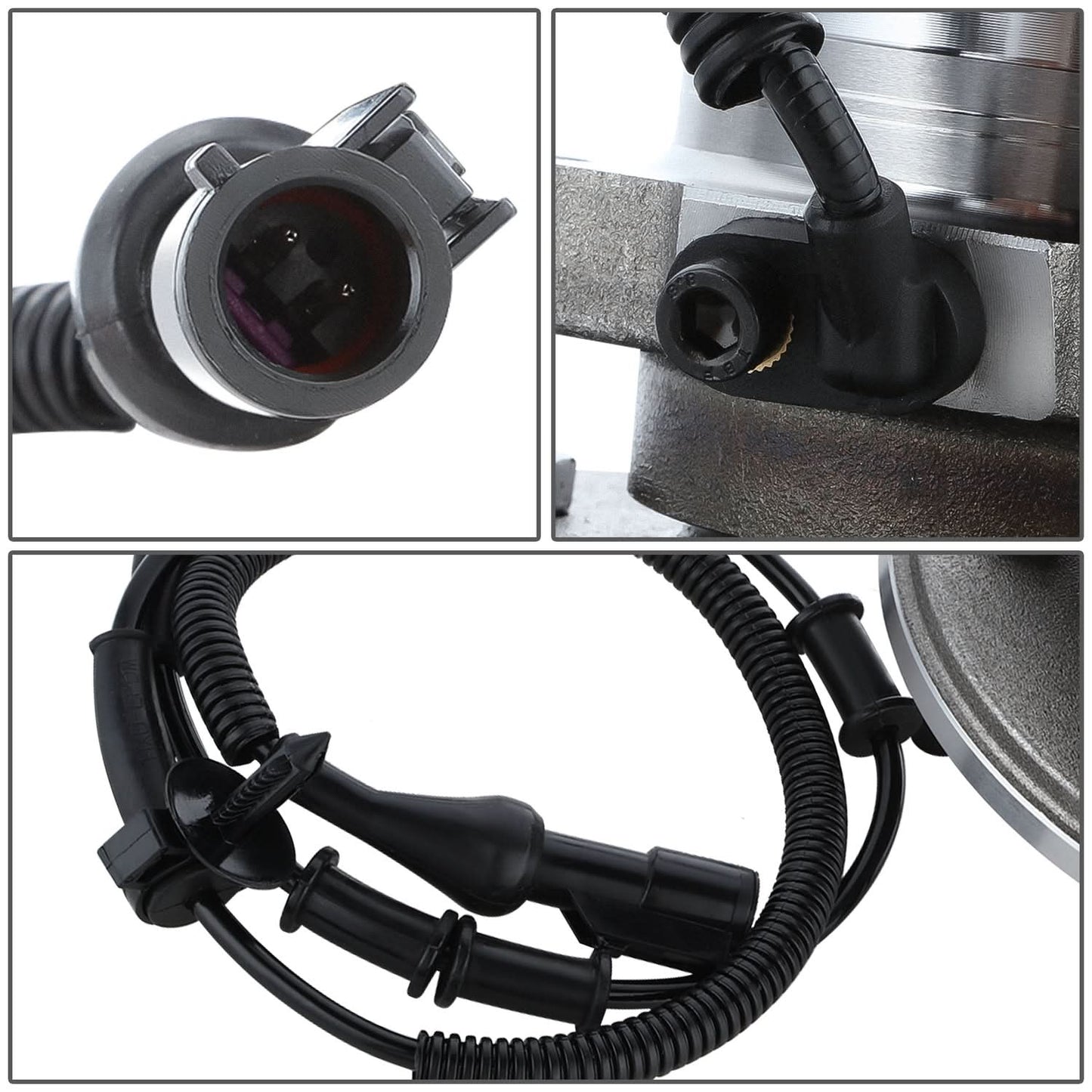 2002-2005 Ford Explorer Wheel Hubs & Bearings with ABS Sensor ABS