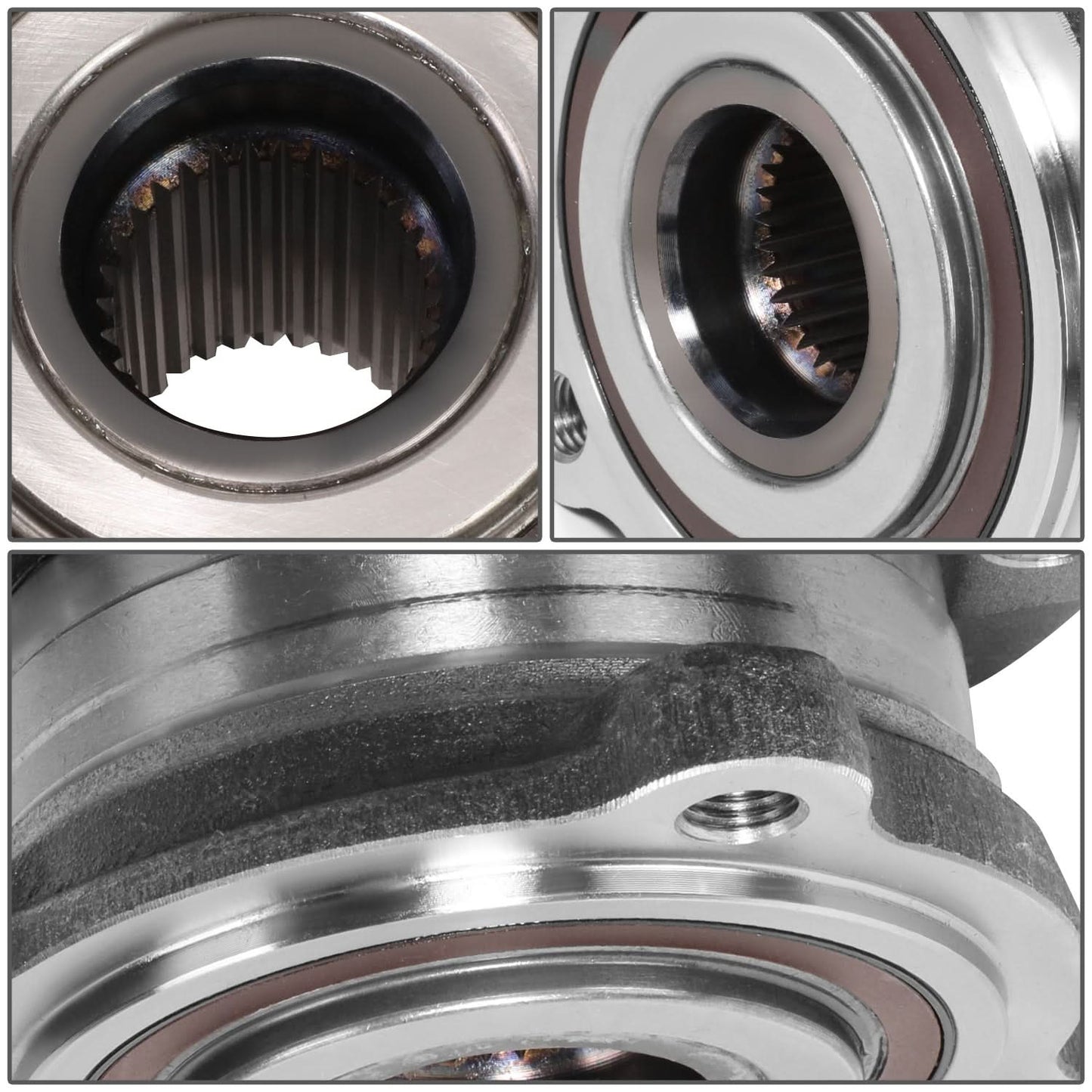 2007-2018 BMW X5 X6 AWD Wheel Hub & Bearing Assembly Set