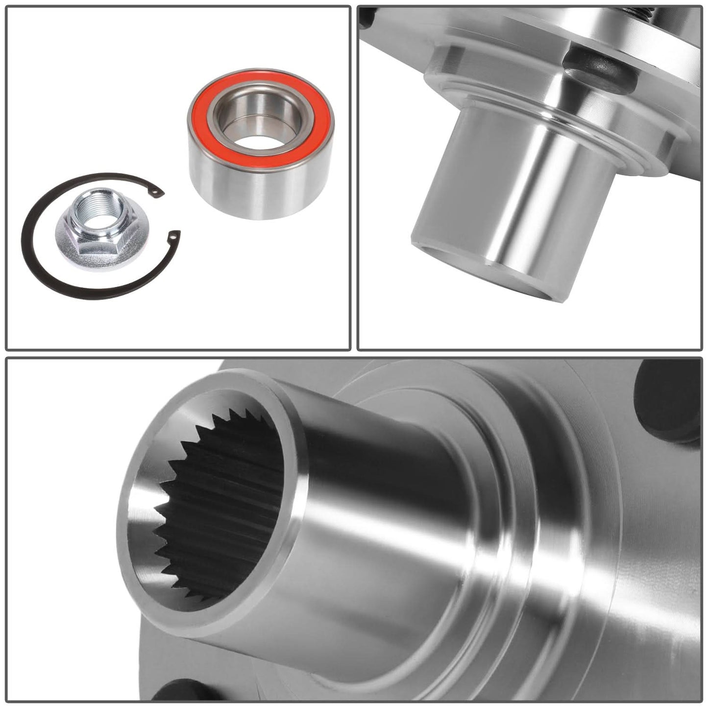 2000-2011 Ford Focus/Fiesta/EcoSport Wheel Hubs & Bearings