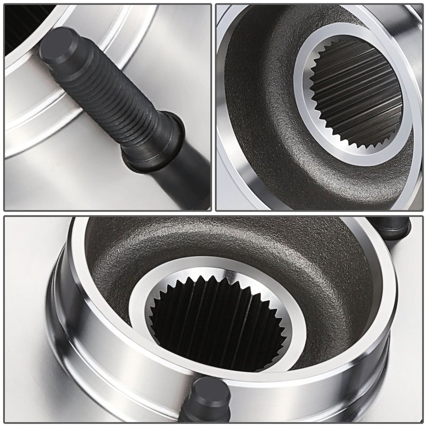 1997-2000 Ford F-150 4WD Wheel Hubs & Bearings ABS 5 Lug