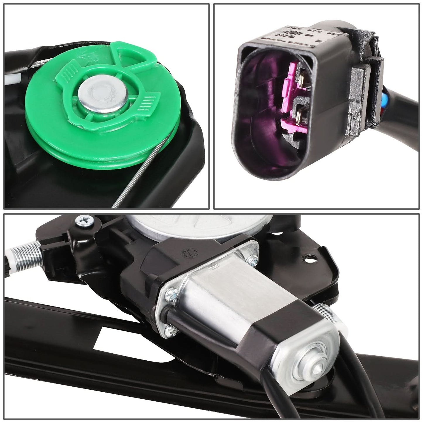 BMW Window Motor & Regulator Assembly for 4-Door Models
