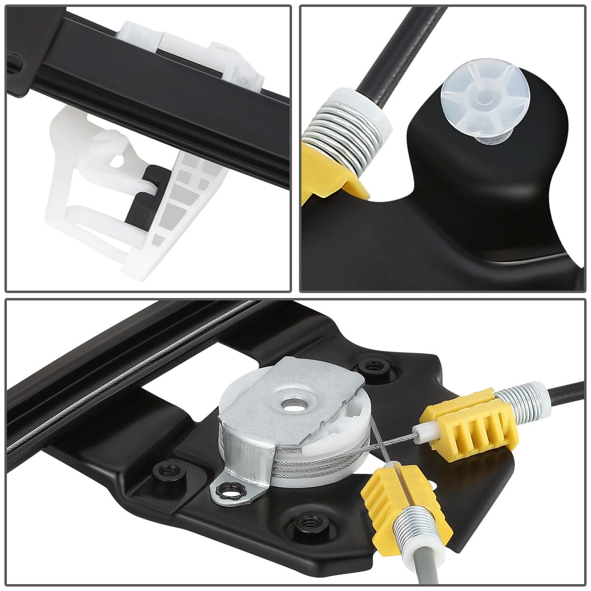 BMW 3-Series E90 4-Door Window Motor & Regulator Set