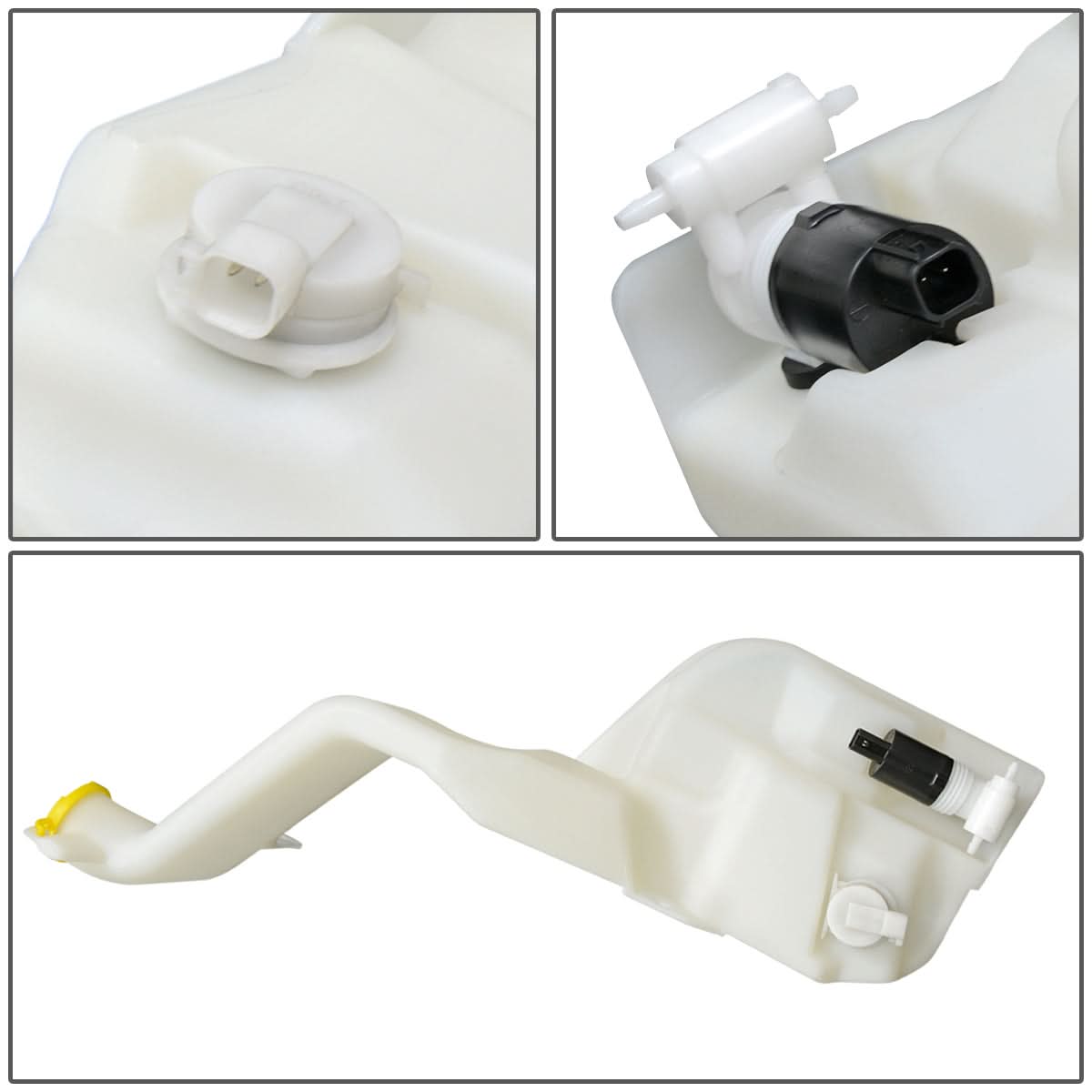 2004-2007 Dodge Caravan Windshield Washer Pump - White