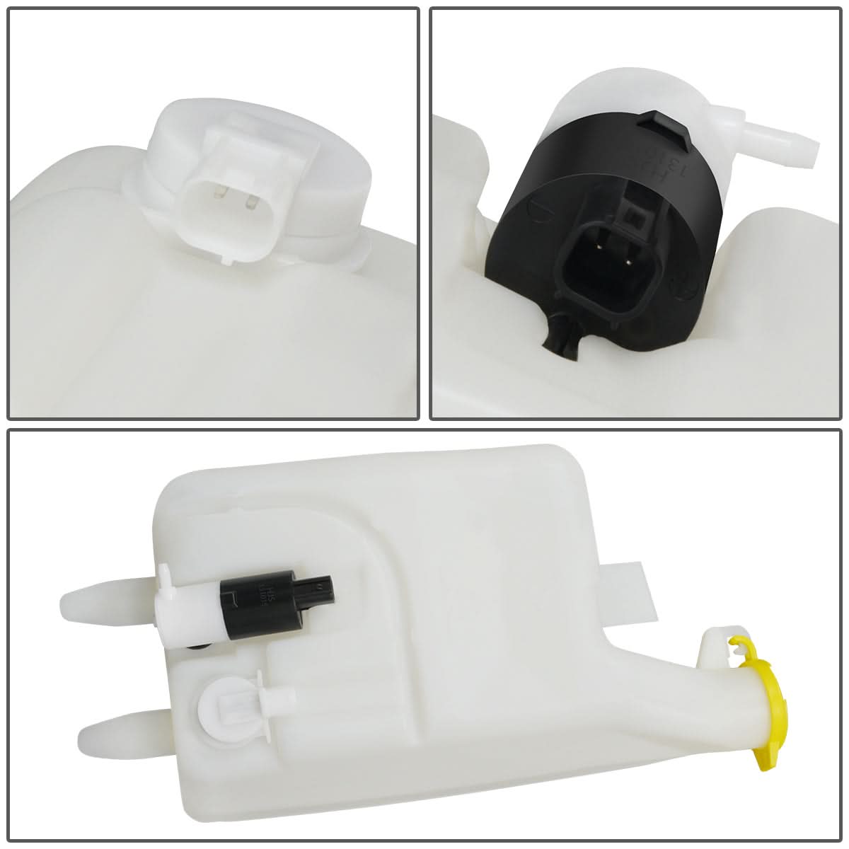 02-04 Dodge Ram 1500/2500/3500 Windshield Washer Pump White