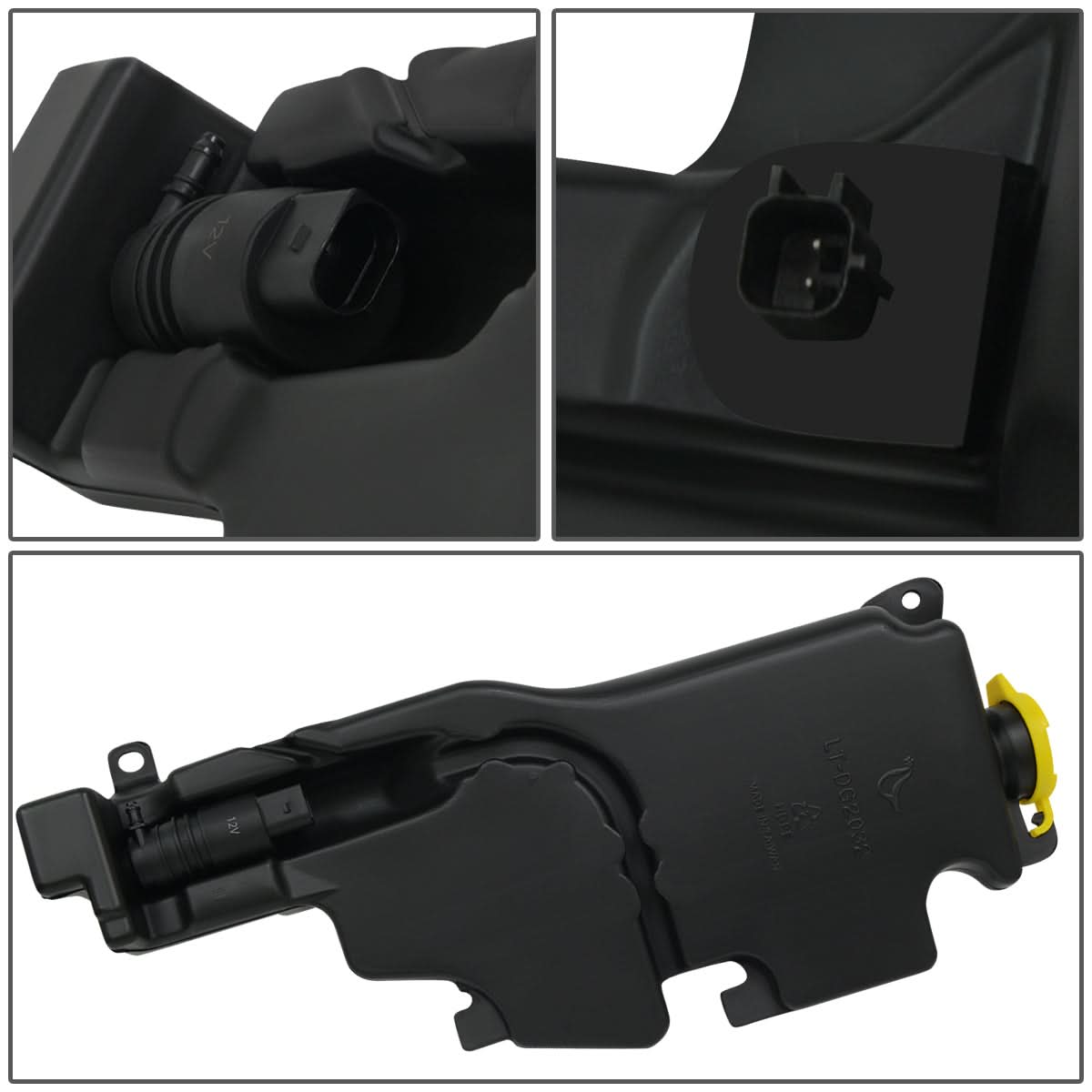 09-19 Dodge Ram 1500/2500/3500 Windshield Washer Pump Black