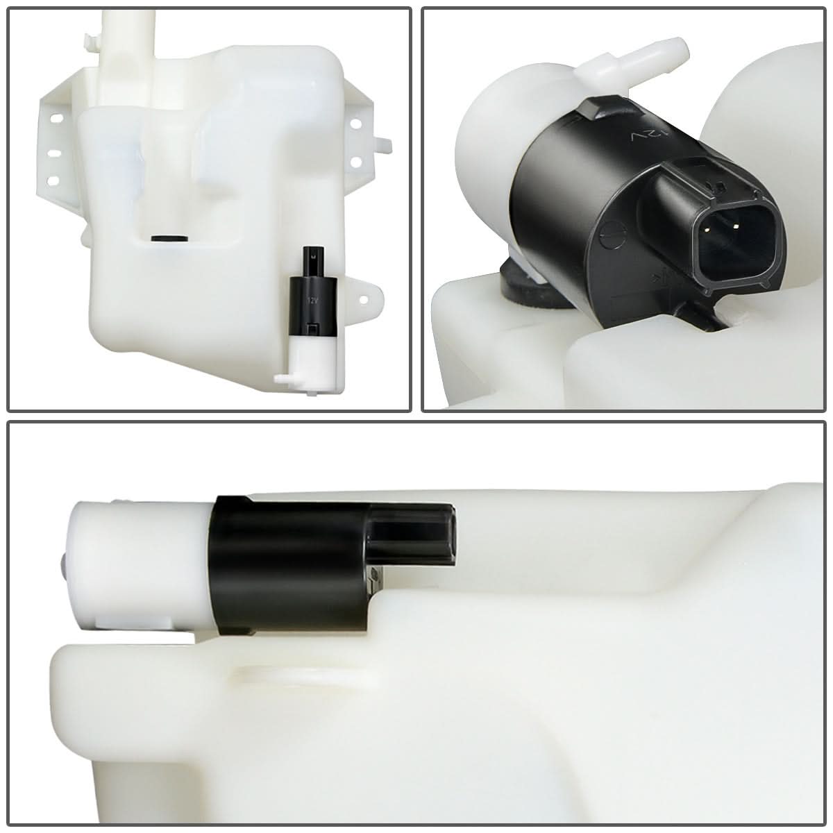 2001-2004 Chrysler Sebring Windshield Washer Pump - White
