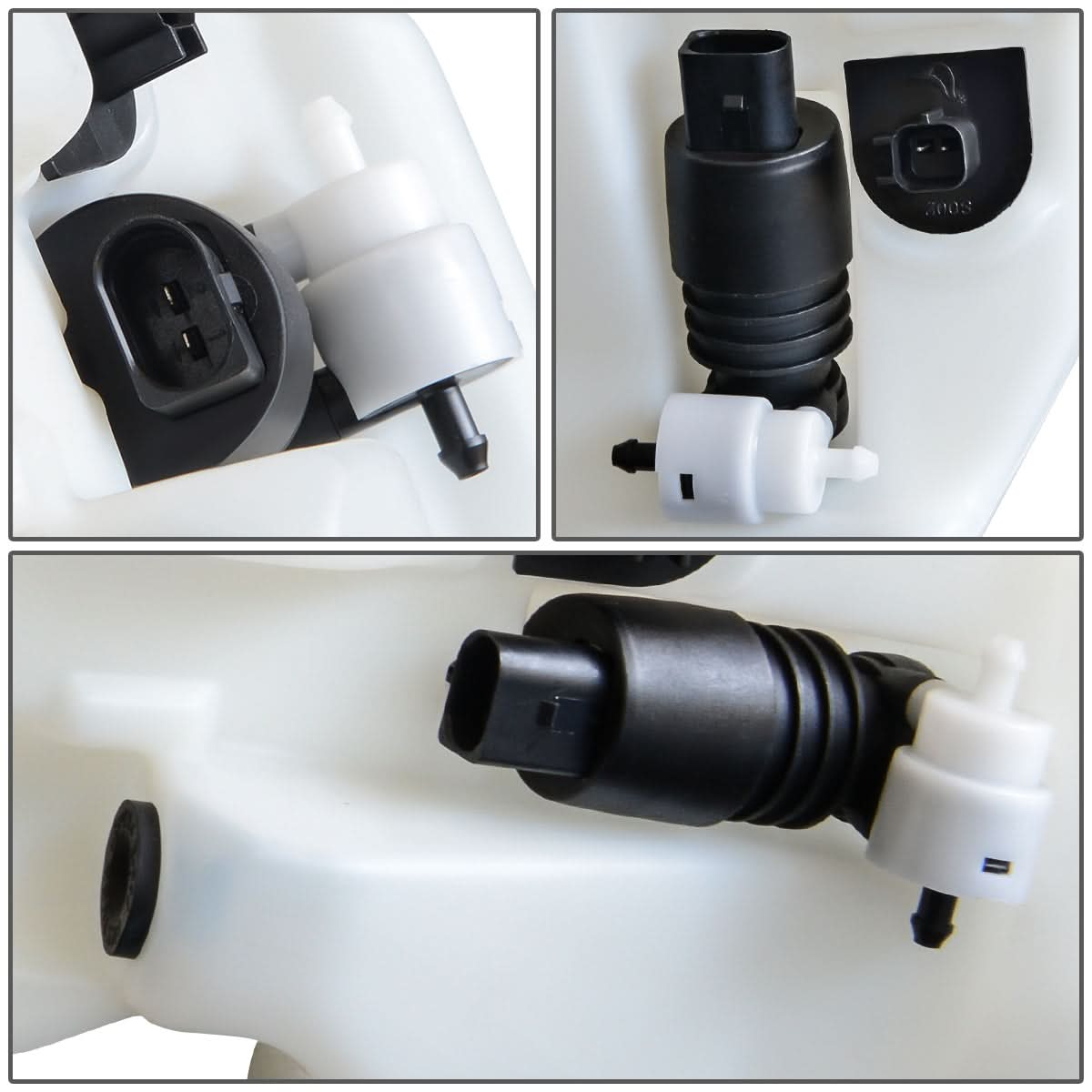 11-15 Jeep Grand Cherokee Windshield Washer Pump - White
