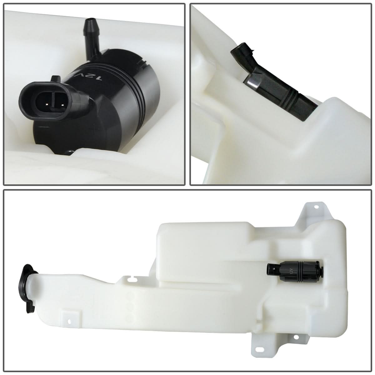 99-06 Silverado Sierra 1500 2500 Windshield Washer Pump - White