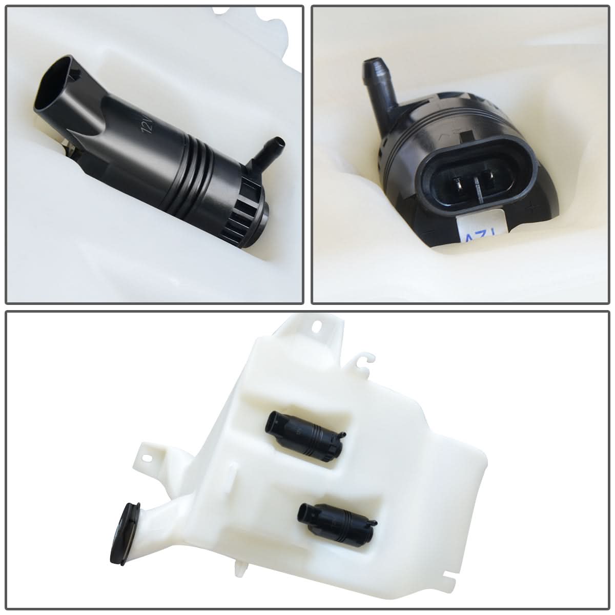 97-05 Chevy Venture Windshield Washer Pump - White