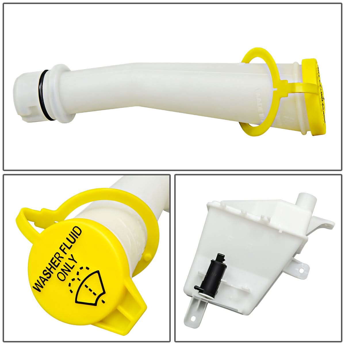 04-08 Chevrolet Aveo Windshield Washer Pump - White
