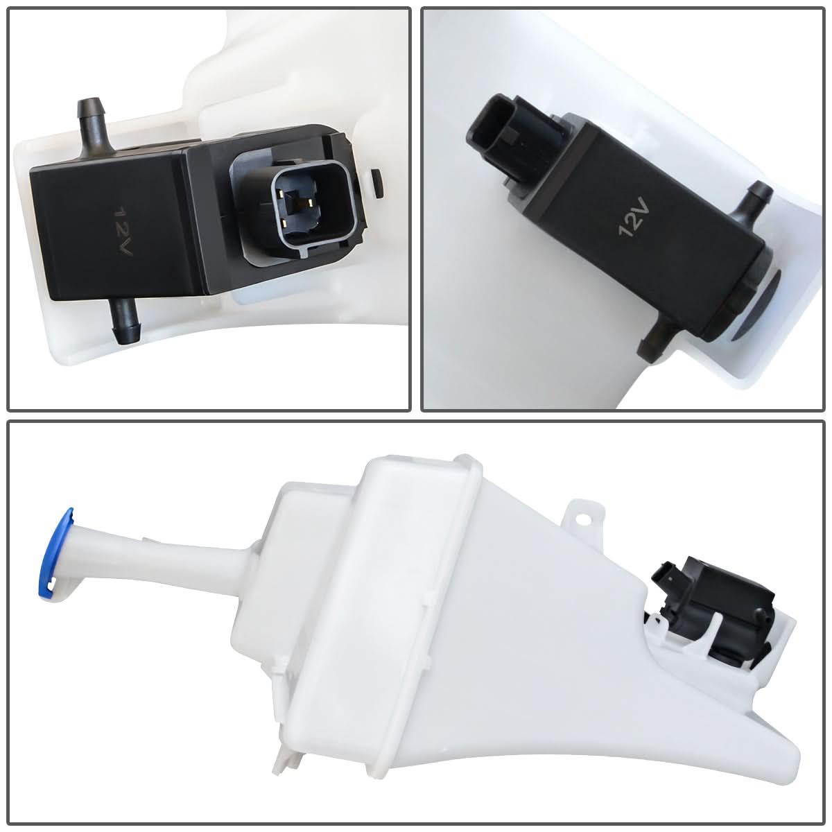 2012-2015 Kia Rio Windshield Washer Pump - Hatchback Models