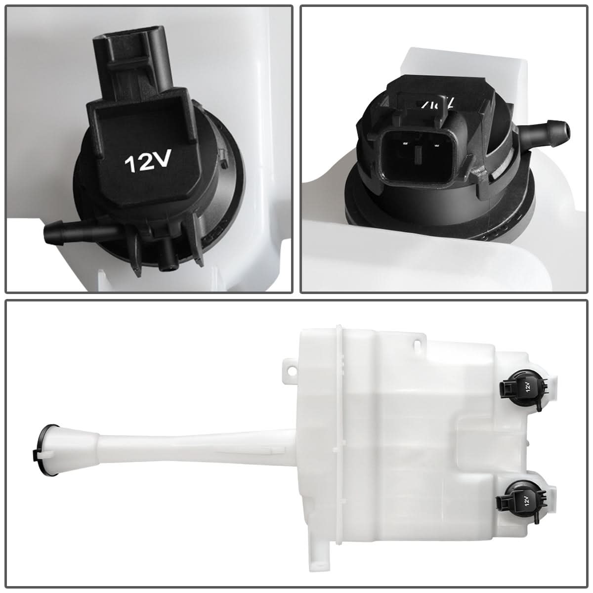 2009-2014 Toyota Matrix Windshield Washer Pump with Rear Wiper