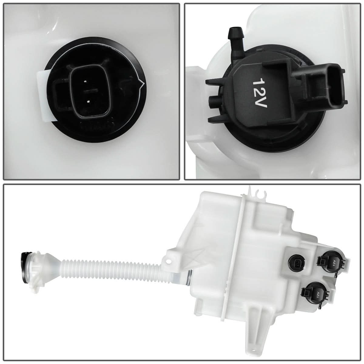 2006-2008 Toyota RAV4 Windshield Washer Pump with Dual Pumps
