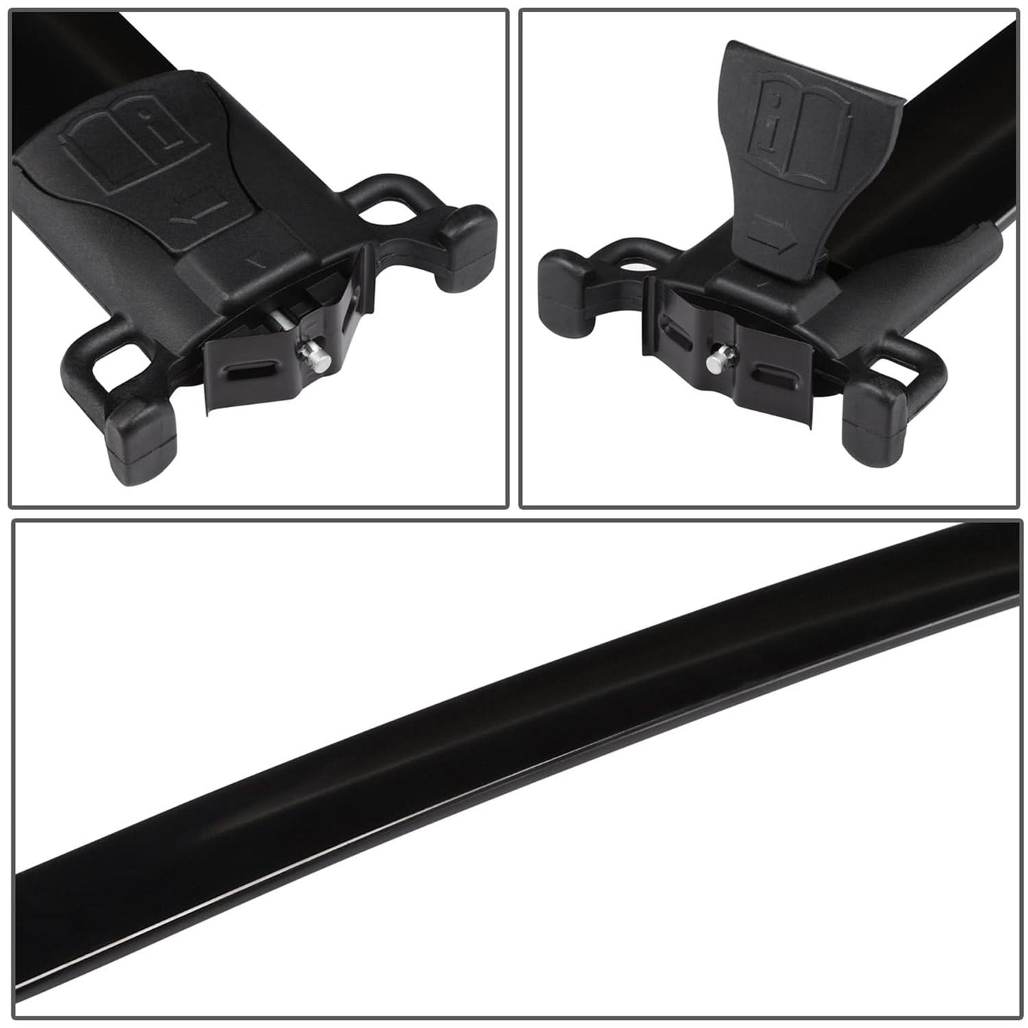 10-17 Chevrolet Equinox / GMC Terrain Roof Rack Cross Bars Aluminum