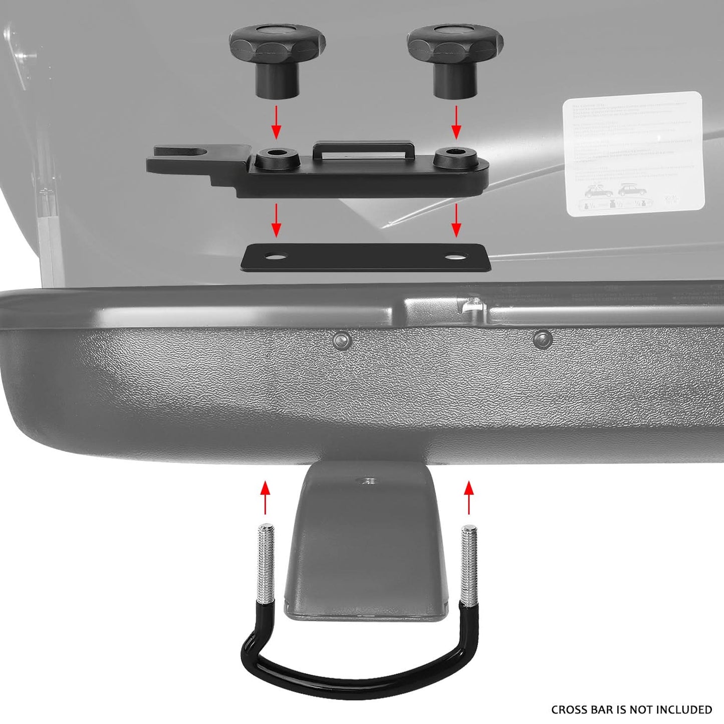 Universal Roof Rack Cargo Box - 139cm 360L 110lbs Capacity