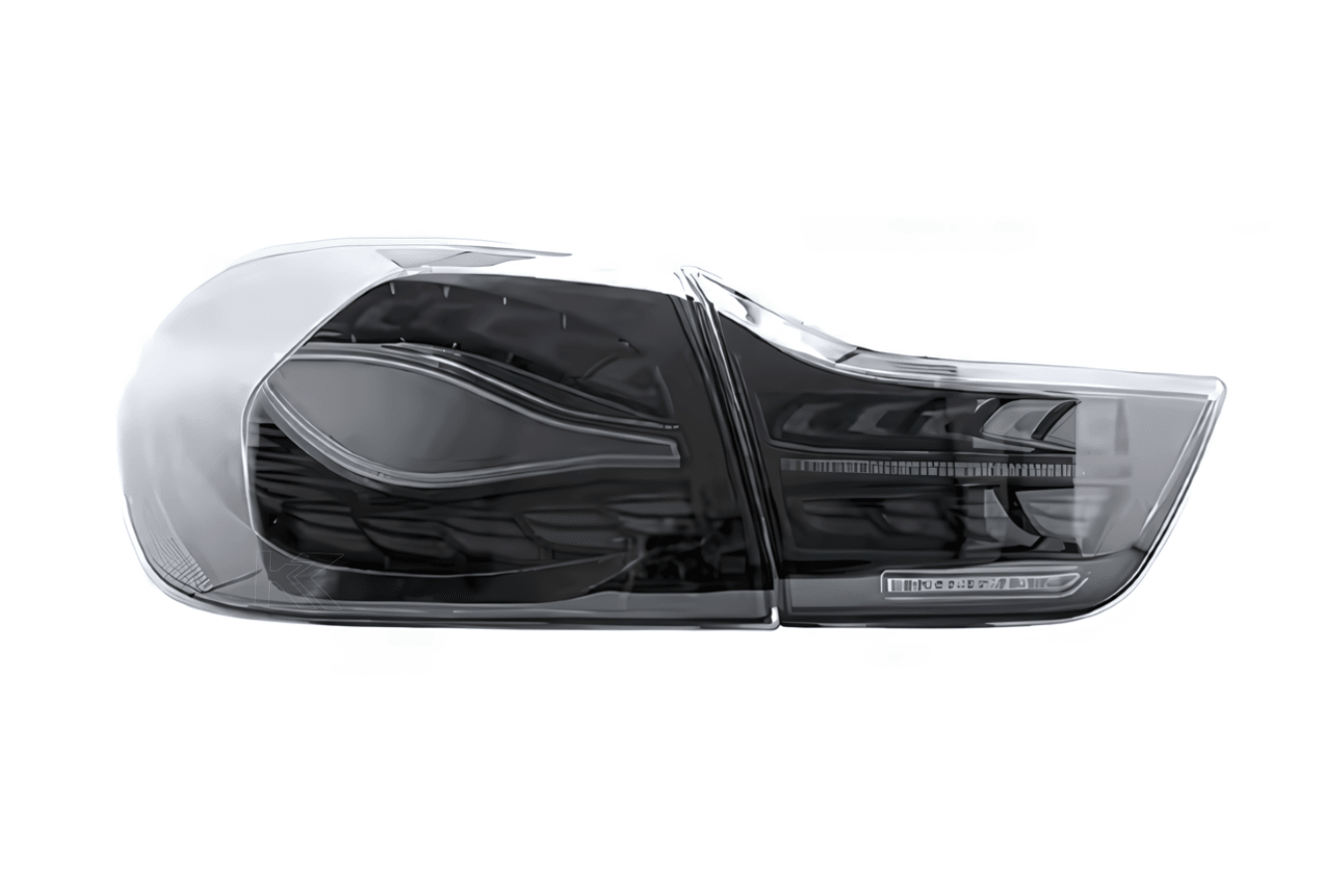 BMW F32 F36 F82 F33 F83 4 Series - Double Dragon Scale Black LED Tail lights (2013 - 2018)