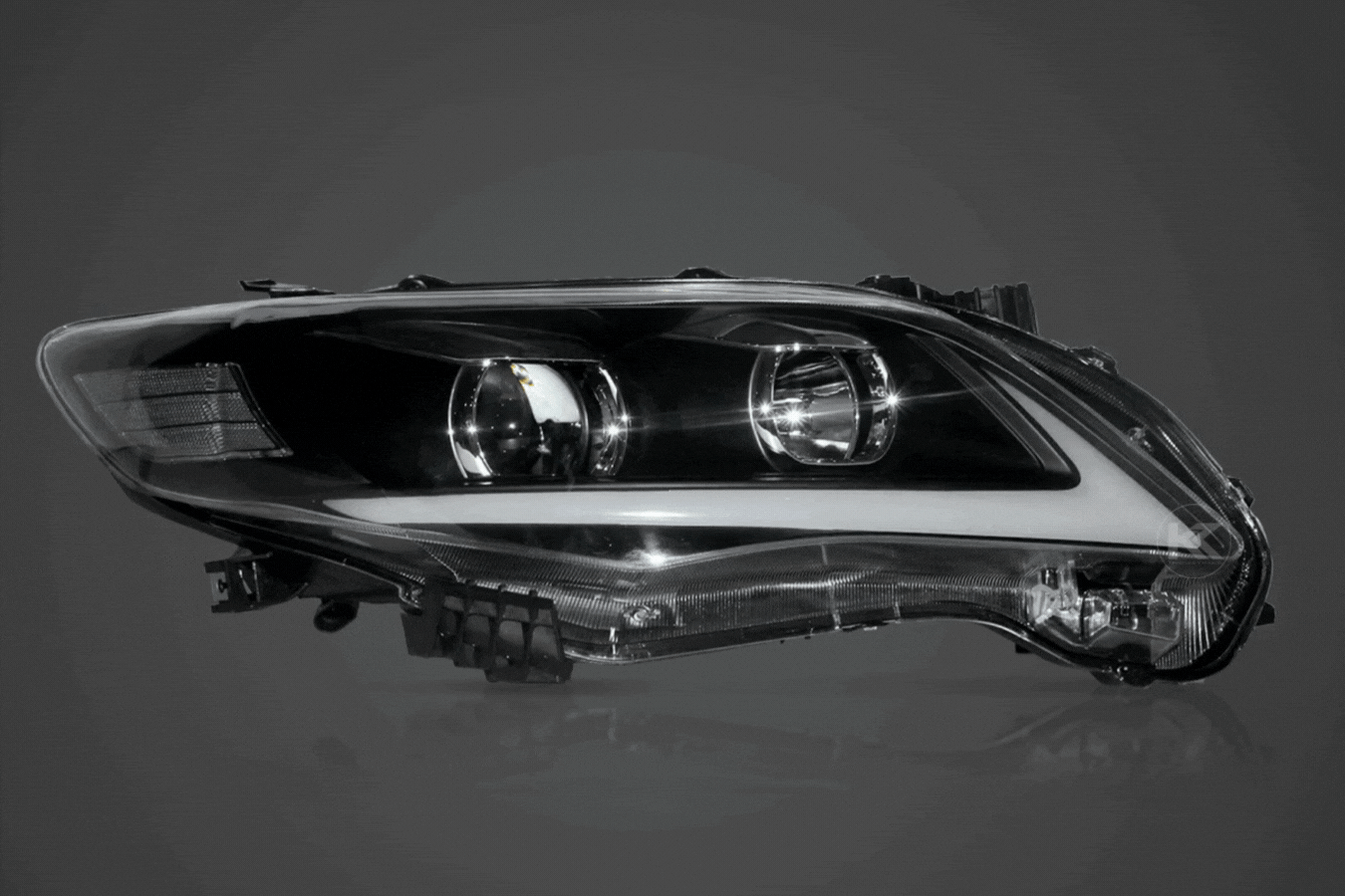 Toyota Corolla 10th Gen (E140 Wide-Body) Facelift Projector Headlights Upgrade (2011-2013)