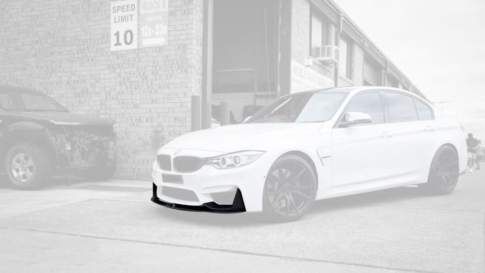 Performance Dry Carbon Front Lip Splitter (3-Piece) for BMW F80 M3 & F82 F83 M4 2014-2019