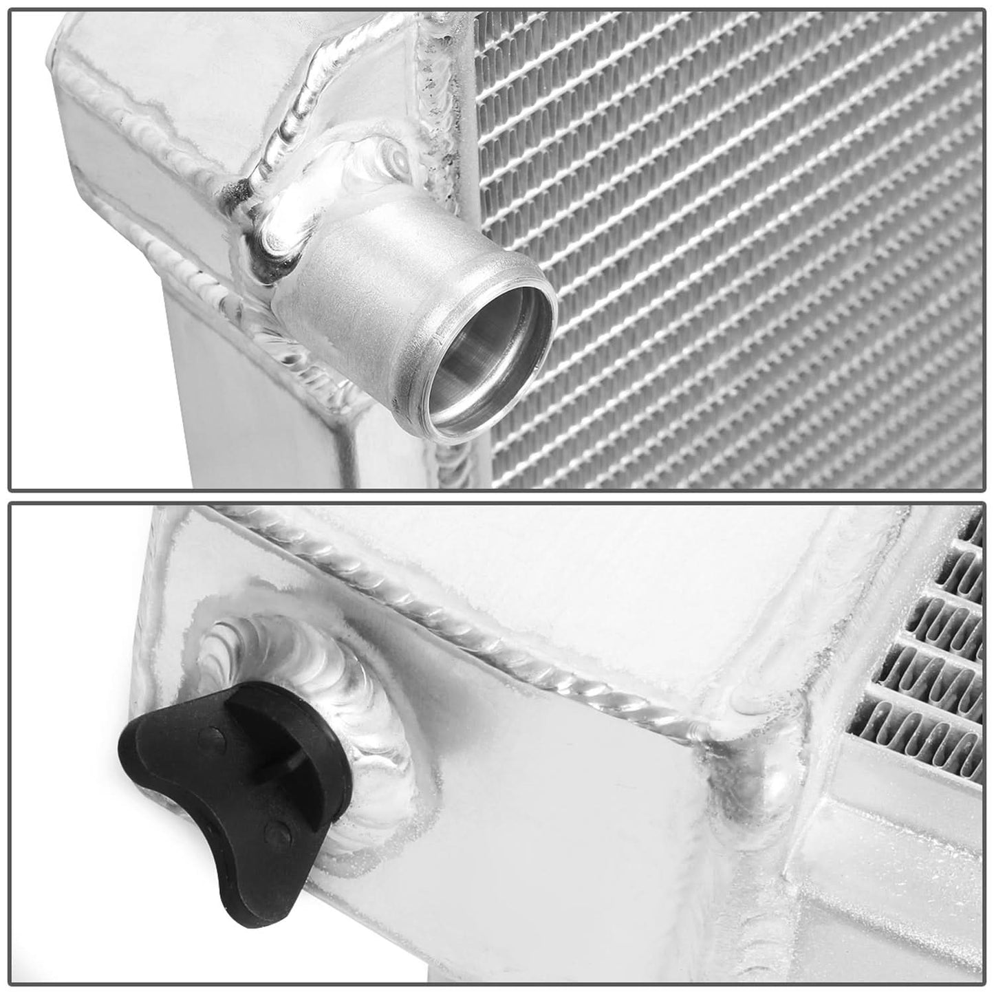 1971-1977 Chevrolet Vega V8 Conversion 3-Row Radiator